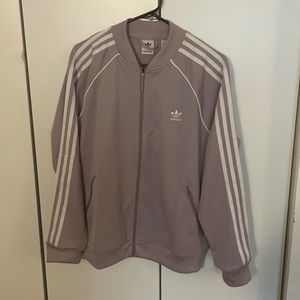 Lavender ADIDAS track jacket